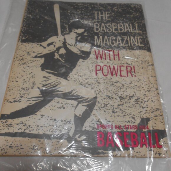VTG MACO SPORTSMAN SERIES SPORTS ALL STAR 1964 BASEBALL MAGAZINE SANDY KOUFAX ⚾ - Picture 2 of 9